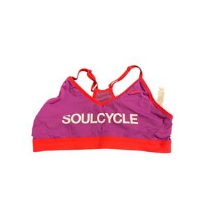Nike‎ SoulCycle Sports Bra Athletic Activewear Top Womens Size L